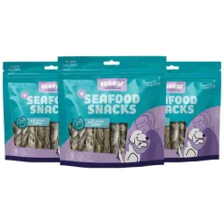 3x Braaaf Rol Sticks Hondensnack Zalm 12 cm 175 gr