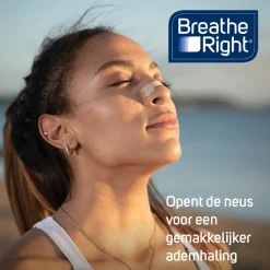 3x Breathe Right Neusstrips Gevoelige Huid 30 stuks