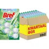 10x Bref Toiletblok Power Activ Pro Nature Munt Eucalyptus 2 stuks