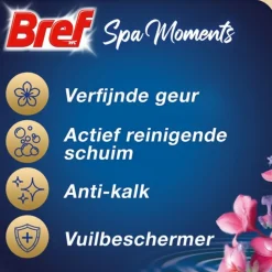 10x Bref Toiletblok Wellness Scents Harmony 2 stuks