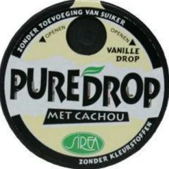 18x Cachou Keelpastilles Pure Drop Vanille