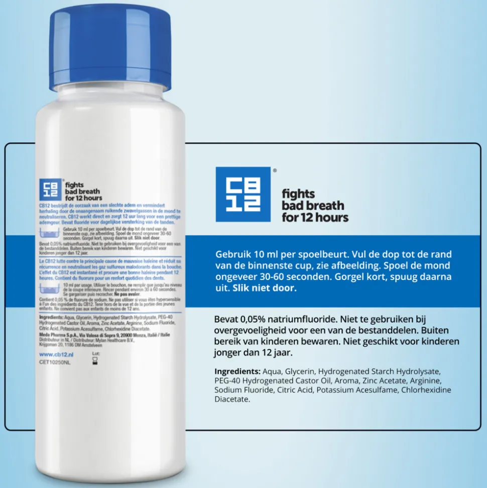 2x CB12 Mondwater Original 250 ml