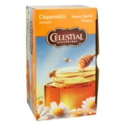 3x Celestial Seasonings Honey Vanilla Chamomile Thee 20 stuks