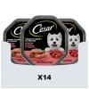 14x Cesar Classic Paté Kalf - Gevogelte 150 gr