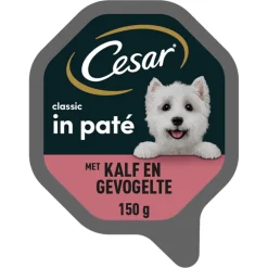 14x Cesar Classic Paté Kalf - Gevogelte 150 gr