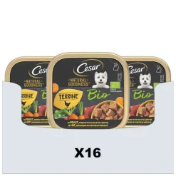 16x Cesar Natural Goodness Alu Paté Kip Bio 100 gr