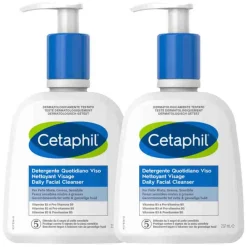 2x Cetaphil Daily Facial Cleanser 237 ml
