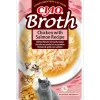 12x Ciao Broth Kattensnack Chicken & Salmon 40 gr