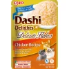 12x Ciao Dashi Delights Delicate Flakes Kattenvoer Nat Chicken 40 gr