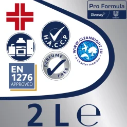 6x Cif Professional 2-in-1 Desinfecterende Keukenreiniger Pro Formula 2 liter