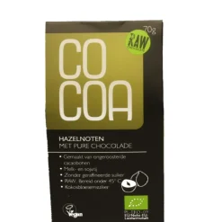 3x Cocoa Ballen Raw Food Hazelnoot Bio 70 gr