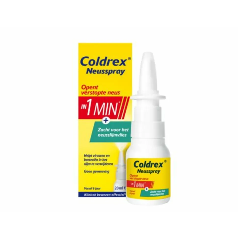 3x Coldrex Neusspray 2 in 1 20 ml