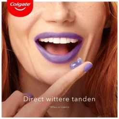 12x Colgate Tandpasta Max White Purple Reveal 75 ml