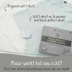 3x Cosmeau Kleurbeschermers Wasstrips 30 Wasbeurten Zwart 30 wasbeurten