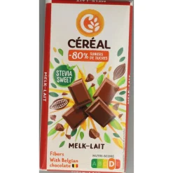 12x Céréal Chocolade Tablet Melk-Chocolade 85 gr