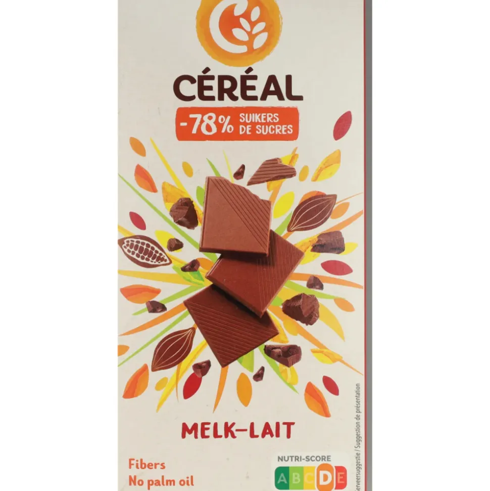 12x Céréal Chocoladetablet Melk 80 gr