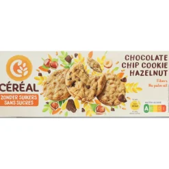 3x Céréal Chocolate Chip Cookie Hazelnoot 130 gr