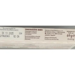 5x Céréal Chocolicious Bars 3 x 23 gr