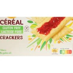 8x Céréal Crackers Glutenvrij En Lactosevrij 250 gr