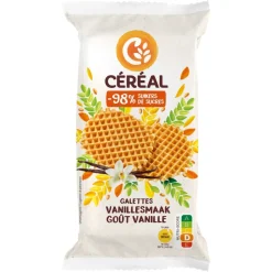 3x Céréal Galettes Vanillesmaak 175 gr