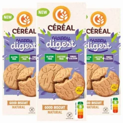 3x Céréal Good Biscuit Natural 150 gr