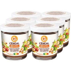 6x Céréal Hazelnootpasta 200 gr
