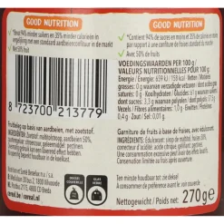 6x Céréal Jam Aardbeien 270 gr