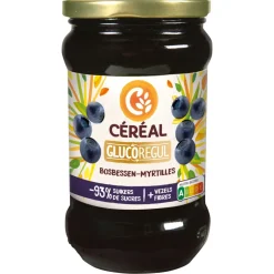 3x Céréal Jam Bosbessen 320 gr