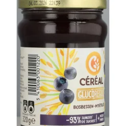 3x Céréal Jam Bosbessen 320 gr