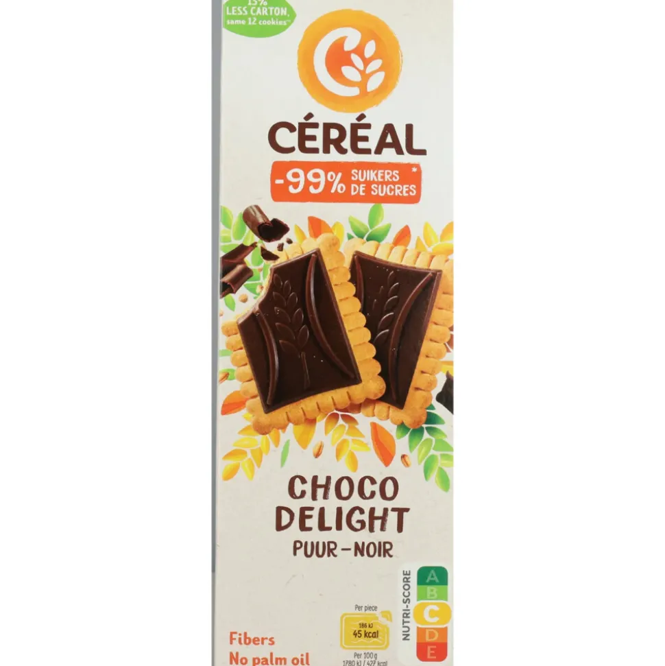 3x Céréal Koekjes Choco Delight 126 gr