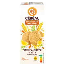 12x Céréal Koekjes Citroen & Yuzu 132 gr