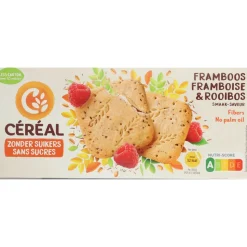 3x Céréal Koekjes Framboos Rooibos 150 gr