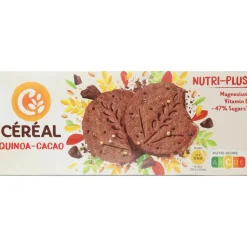 3x Céréal Koekjes Quinoa Cacao 132 gr