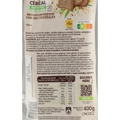 6x Céréal Meergranen Brood 400 gr