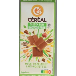 10x Céréal Melkchocolade Tablet met Hazelnoot 100 gr
