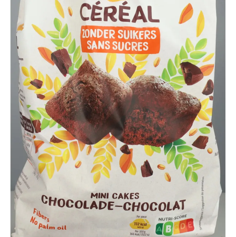 6x Céréal Mini Cakes Chocolade 196 gr