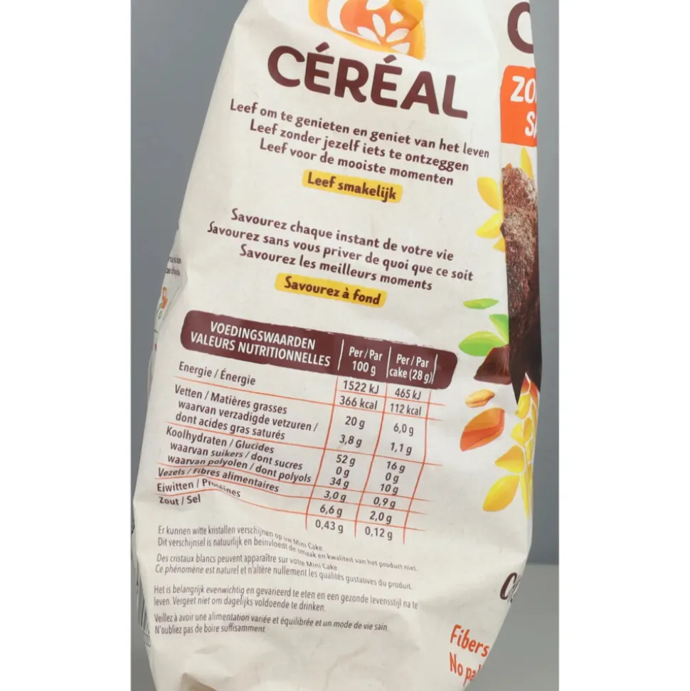 6x Céréal Mini Cakes Chocolade 196 gr