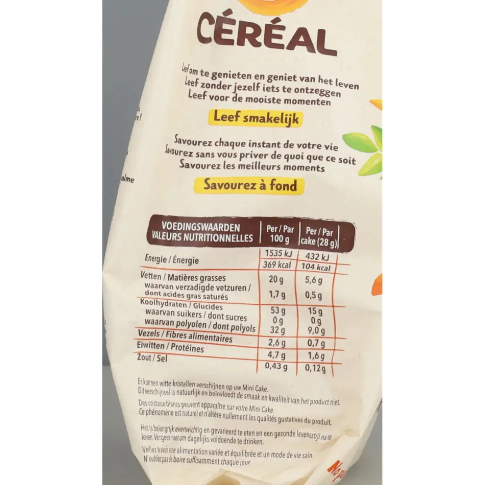 3x Céréal Mini Cakes Citroen 196 gr