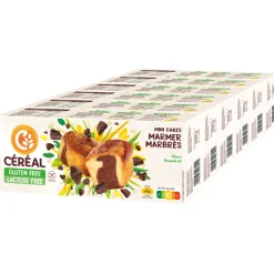6x Céréal Mini Cakes Marmer Glutenvrij en Lactosevrij 200 gr