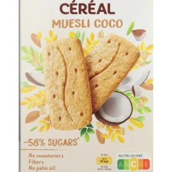 3x Céréal Muesli en Kokos Koeken 200 gr