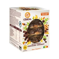 3x Céréal Wafels Chocolade 5 stuks