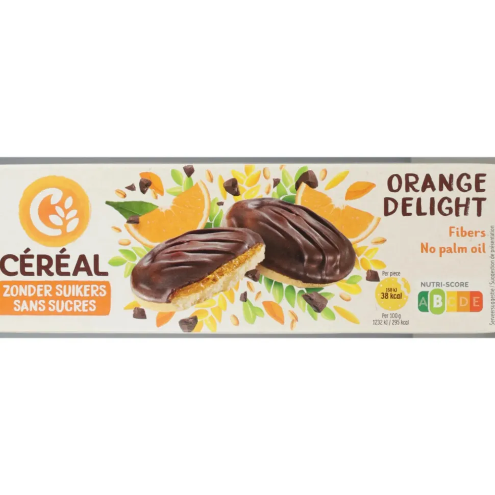 8x Céréal Zachte Koekjes Sinaasappel Delight 140 gr