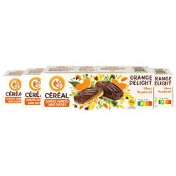 4x Céréal Zachte Koekjes Sinaasappel Delight 140 gr