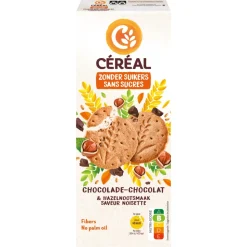 3x Céréal Zandkoek Hazelnoot Chocolade 132 gr