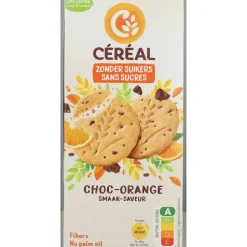 3x Céréal Zandkoekjes Chocolade & Sinaasappel 132 gr