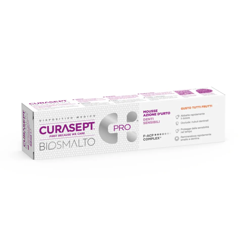 2x Curasept Biosmalto Mousse Sensitive 50 ml