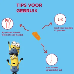 2x Dagravit Kids-Xtra Vitaminions Multivitaminen 6-12 jaar 60 gummies