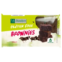 3x Damhert Brownies Glutenvrij 200 gr