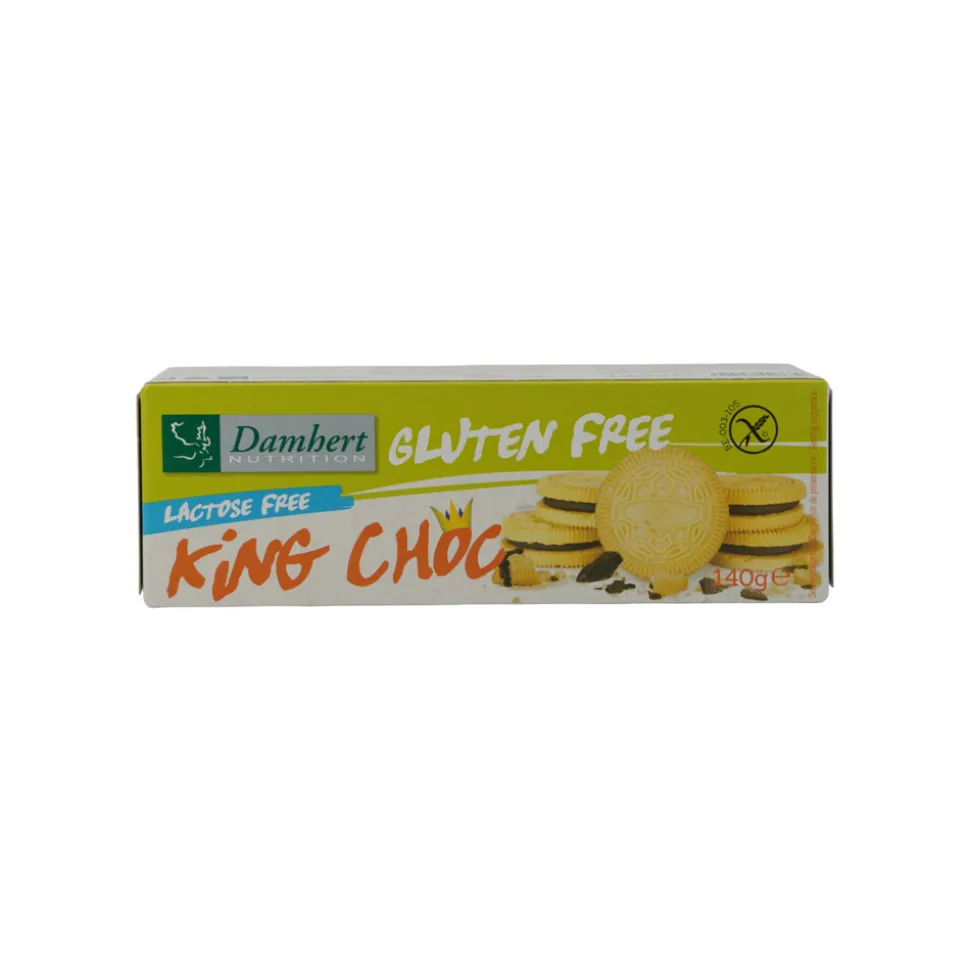 3x Damhert Glutenvrij Koek King Choco 140 gr