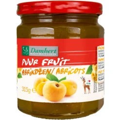 3x Damhert Puur Fruit Confiture Abrikoos 315 gr